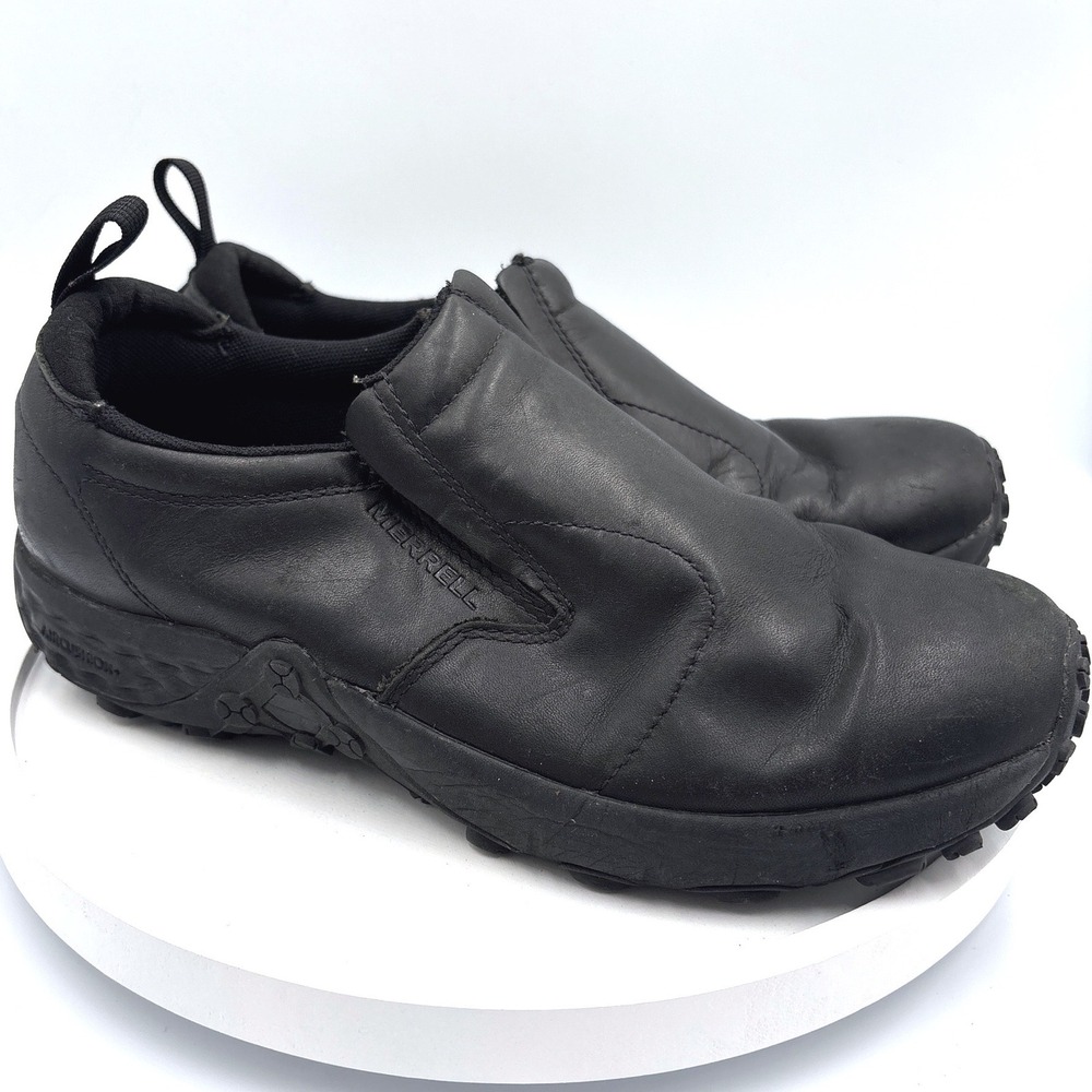 Merrell Jungle Moc Pro Grip 8.5 Black Gorpcore Workwear Slip Resistant J45361
